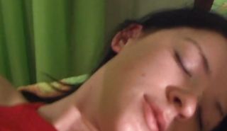 Lustful brunette Jacky D is always happy to ride a giant tool