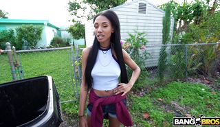 Extraordinary honey reaches a huge orgasm and she is satisfied