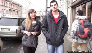 Raunchy young Ricky got her lovebox filled up the way she always wanted